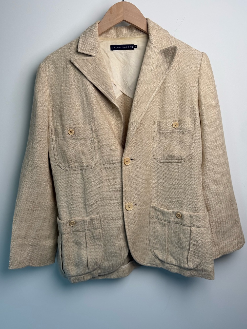 Ralph Lauren Made in Italy Safari Jacket – Size 10